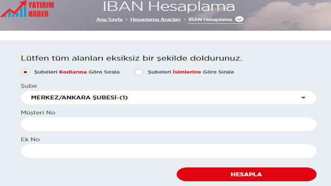 İs bankası iban öğrenme sms